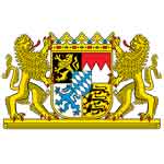 Großes Staatswappen Freistaat Bayern