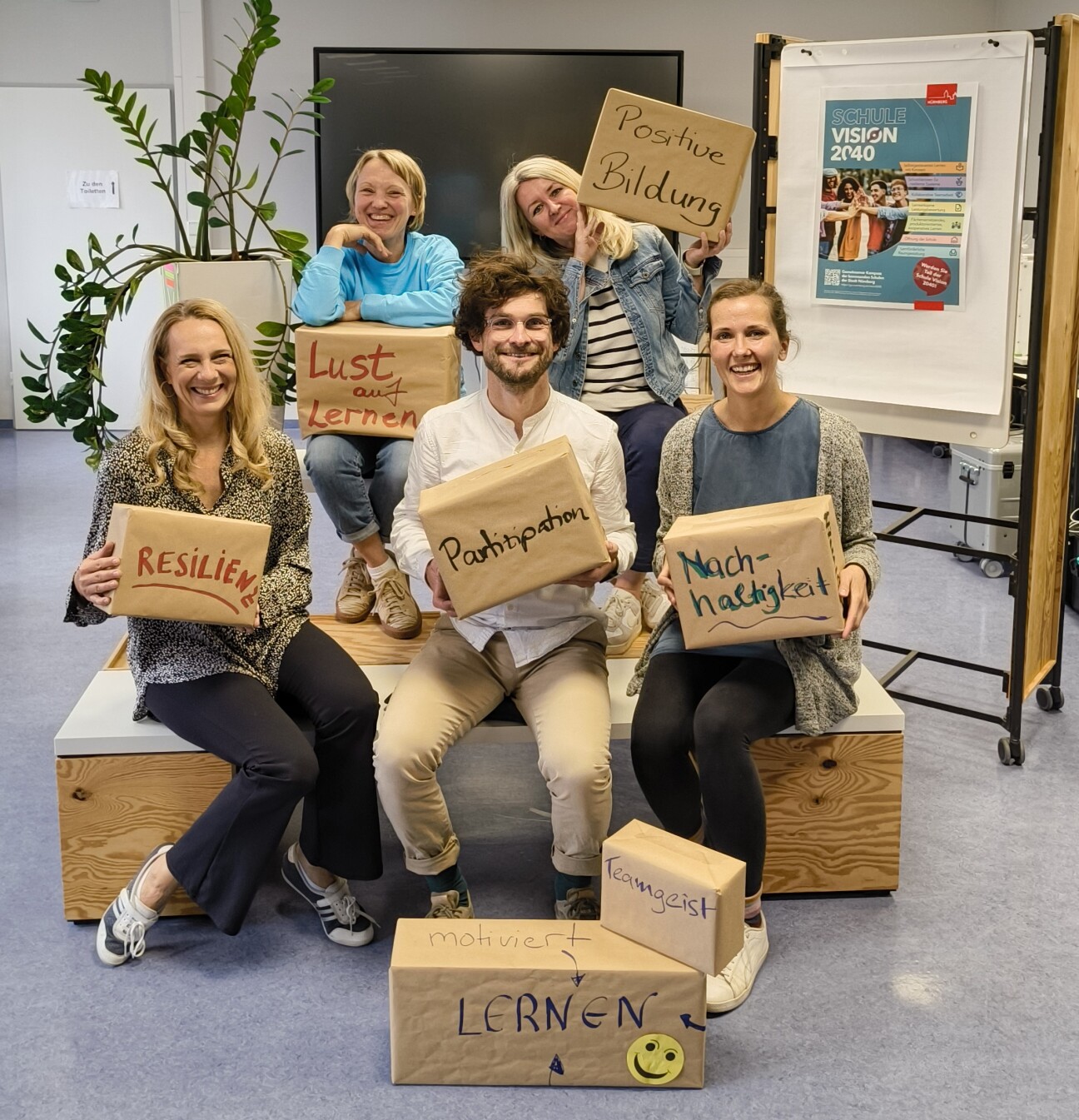 Bild © Stadt Nürnberg Foto vom Team Unterrichtsentwicklung am IPSN., Bild © Stadt Nürnberg