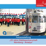 Titelfoto zur Jubiläumsausstellung 25 Jahre Städtepartnerschaft Antalya - Nürnberg