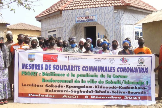 Gruppenbild Sensibilisierungsworkshop der NGO PAFED in Sokodé
