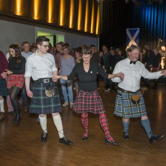 Ceilidh Tanz 2019 im Gemeinschaftshaus Langwasser in Nürnberg