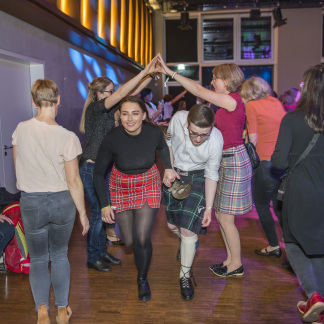 Ceilidh Tanz 2019 im Gemeinschaftshaus Langwasser in Nürnberg