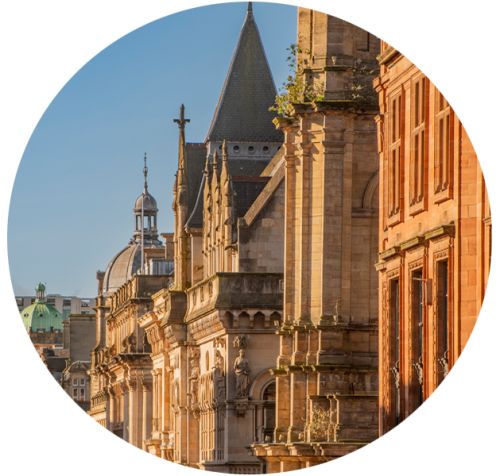 Die Buchananstreet in Nürnbergs Partnerstadt Glasgow © Paul Watt / Glasgow Life