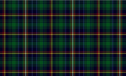 Muster des Franconian Tartans