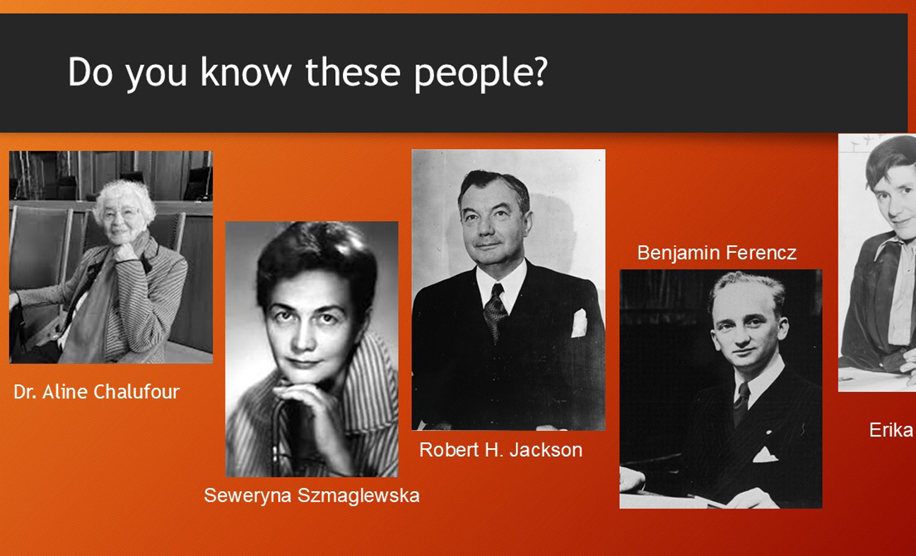 Workshop Nürnberger Prozesse, wichtige Persönlichkeiten, Bild © Deep Dive 2025 Nürnberg