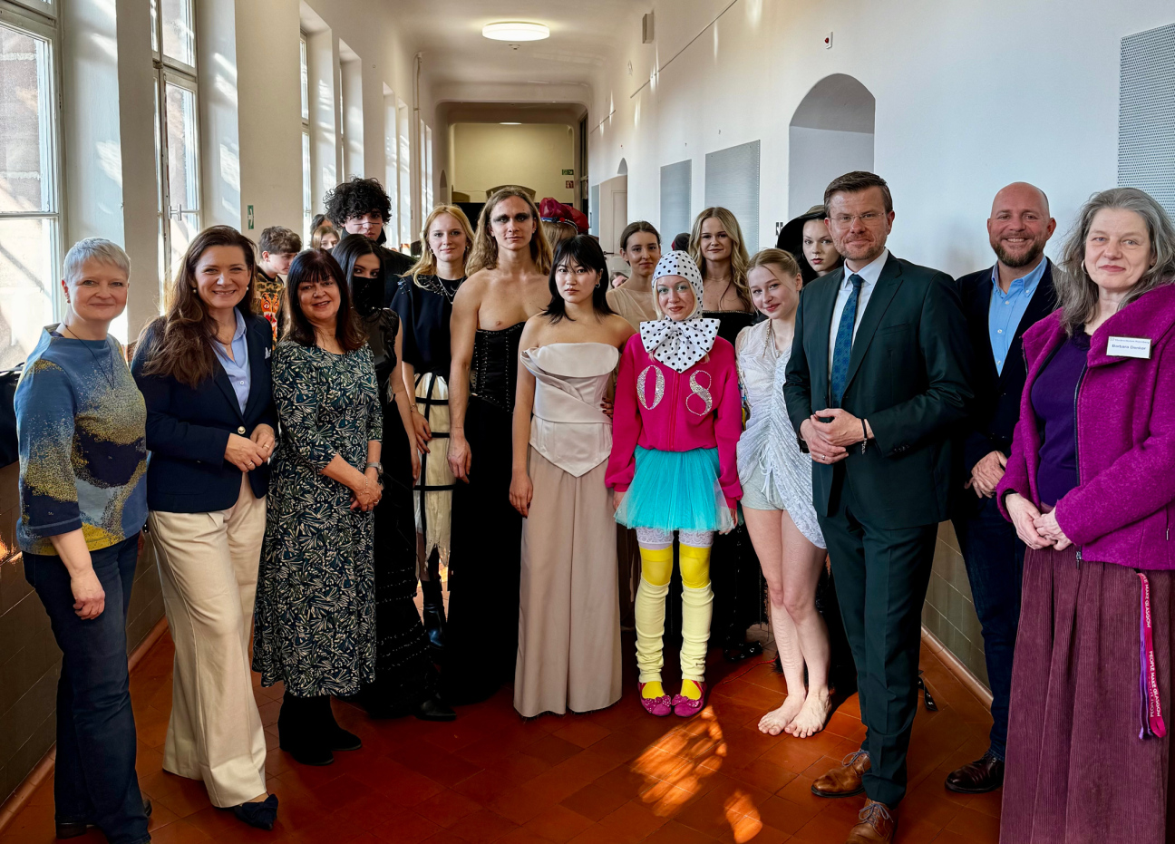 Modenschau der B5 Modeschulen Nürnberg und der VOSON a SPSO Prag, Bild © S. Heublein / Stadt Nürnberg