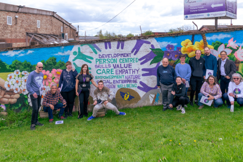 Fortune Works Gruppe in Glasgow © noris inklusion