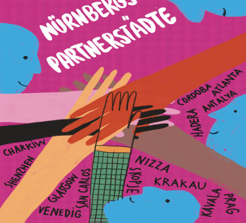 © Kasia Prusik-Lutz / Amt für Internationale Beziehungen, Stadt Nürnberg Plakatmotiv "Nürnbergs Partnerstädte" 2023 © Kasia Prusik-Lutz / Amt für Internationale Beziehungen, Stadt Nürnberg