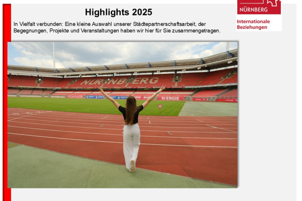 Titelbild des Jahresrückblicks 2025 - Internationale Beziehungen