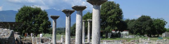 UNESCO-Welterbe Philippi im Gemeindegebiet von Kavala