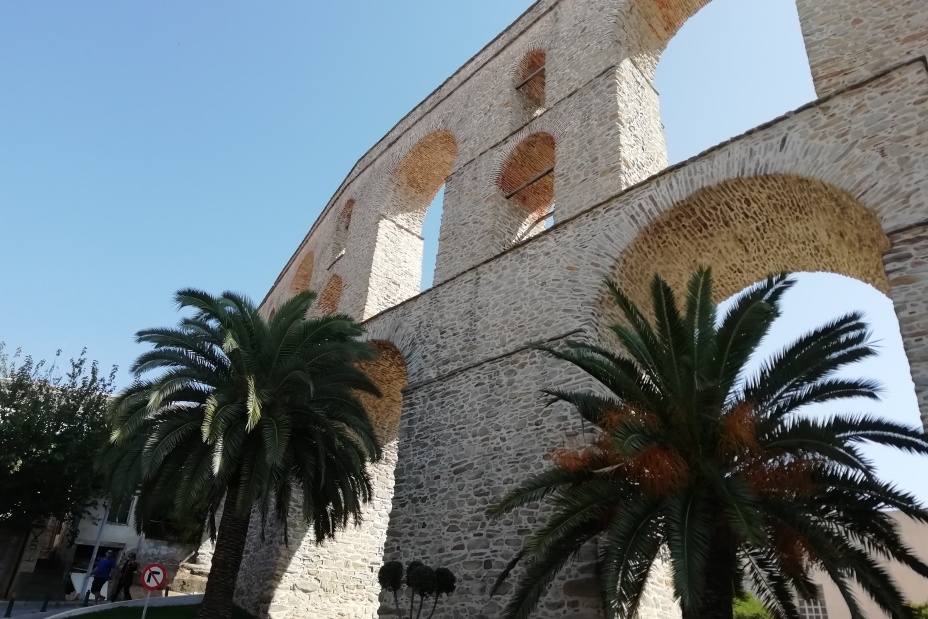 Aquädukt in Nürnberg griechischer Partnerstadt Kavala, Bild © D. Groß / IB, Stadt Nürnberg