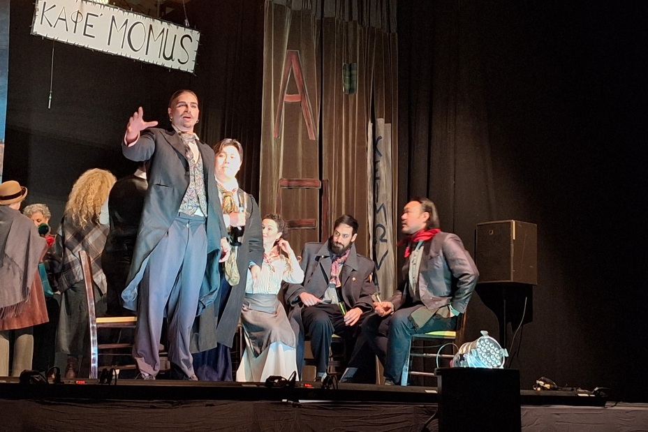 Bild © D. Gross / IB, Stadt Nürnberg Die Oper "La Boheme" - Städtepartnerschaftsprojekt zwischen dem Cosmopolis Festival Kavala und der Hochschule für Musik Nürnberg, Bild © D. Gross / IB, Stadt Nürnberg