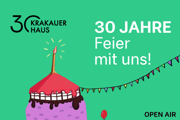 Motiv zum Jubiläum 30 Jahre Krakauer Haus in Nürnberg