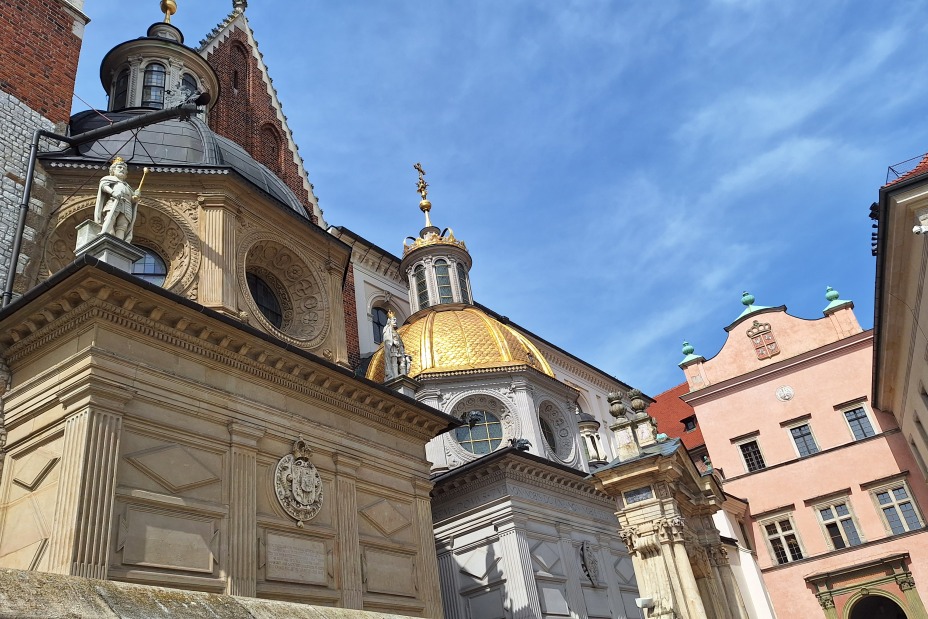 Seitenaufnahme der Katherdale auf dem Wawel in Krakau, Bild © D. Groß / IB, Stadt Nürnberg