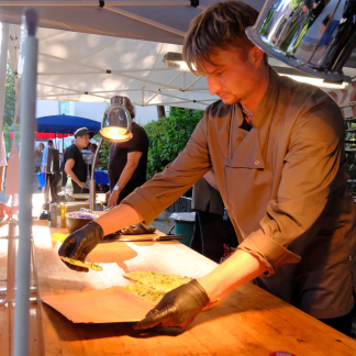 Und für das leibliche Wohl war ebenfalls gesorgt.