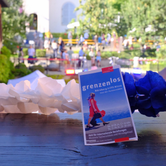 Im Garten des Tucherschloßes zog das Lebensgefühl der Côte d'Azur ein