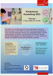 2023 Kinderkunstausstellung Shenzhen Region Nürnberg