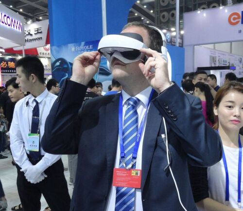 Besuch der Hi-Tech-Fair in Shenzhen