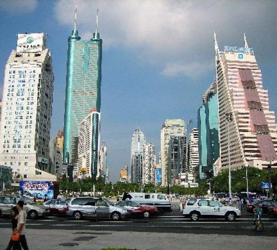 Stadtansicht von Shenzhen