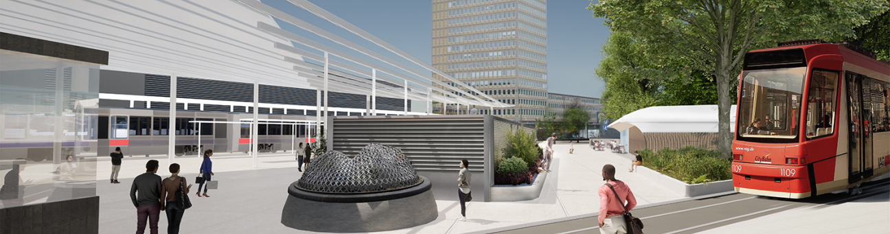 Visualisierung des Plärrers nach dem Umbau