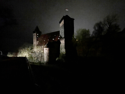 Bild © André Winkel / Stadt Nürnberg Foto von der Kaiserburg bei der Earth Hour. Die Stadt Nürnberg macht bei der Earth Hour das Licht an Gebäuden aus., Bild © André Winkel / Stadt Nürnberg