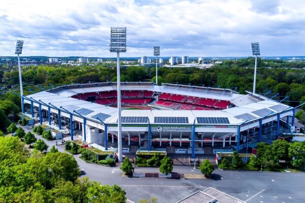 Das Frankenstadion von ausßen
