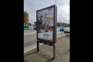 Bild Plakataktion für das Projekt „Radständer für die Stadtteile“ in Nürnberg. 