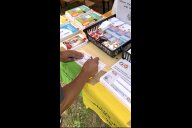Bild Jubiläumsaktion des Bündnisses für Familie Nürnberg: Auf Karten können Familien ihre Wünsche äußern und sagen, was sie in Nürnberg schon gut finden.