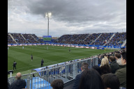 Bild Das Ausweichstadion im spanischen Saragossa. Am Freitag und Samstag, 27. und 28. Februar 2026, hat eine Delegation aus Nürnberg die Spielstätte besucht.