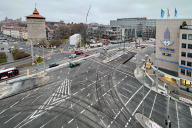 Bild Ab Dienstag, 9. Dezember 2025, wird die Baustelle am Rathenauplatz aufgelöst. Dank der Unterstützung der Polizei, ist die Zufahrt in die Altstadt auch während der Umstellung jederzeit möglich.