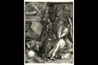 Bild Albrecht Dürer: „Melencolia I“, Kupferstich, 1514.