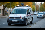 Bild Im Stadtteil St. Johannis sind bis 26. April 2025 Scan-Cars der Firma Fürther Firma Smart City System Parking Solutions GmbH im Einsatz.