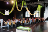 Bild Das Essen im Festsaal im Rahmen von shift/walls am 20. September 2026.