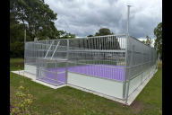 Bild Ein neuer Ort, um Fußball zu spielen: der Soccer-Court in der Fürther Straße ist eröffnet.