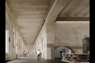 Bild Ausstellungsflächen für die Bildenden Künste: Visualisierung einer Ausstellung in den Ermöglichungsräumen.