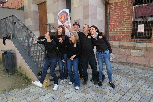 Foto des Improtheater-Rundgangs