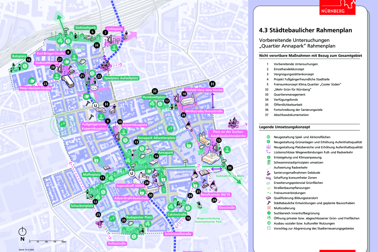 Rahmenplan VU Quartier Annapark