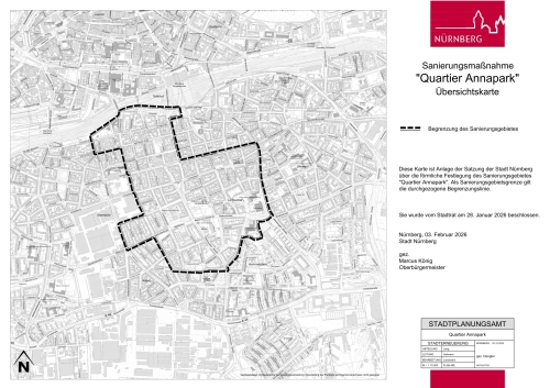 Satzungsplan Quartier Annapark