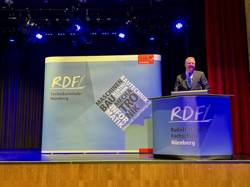 Rede Hr. Hoffmann an der Abschlussfeier im Sommer 2026.