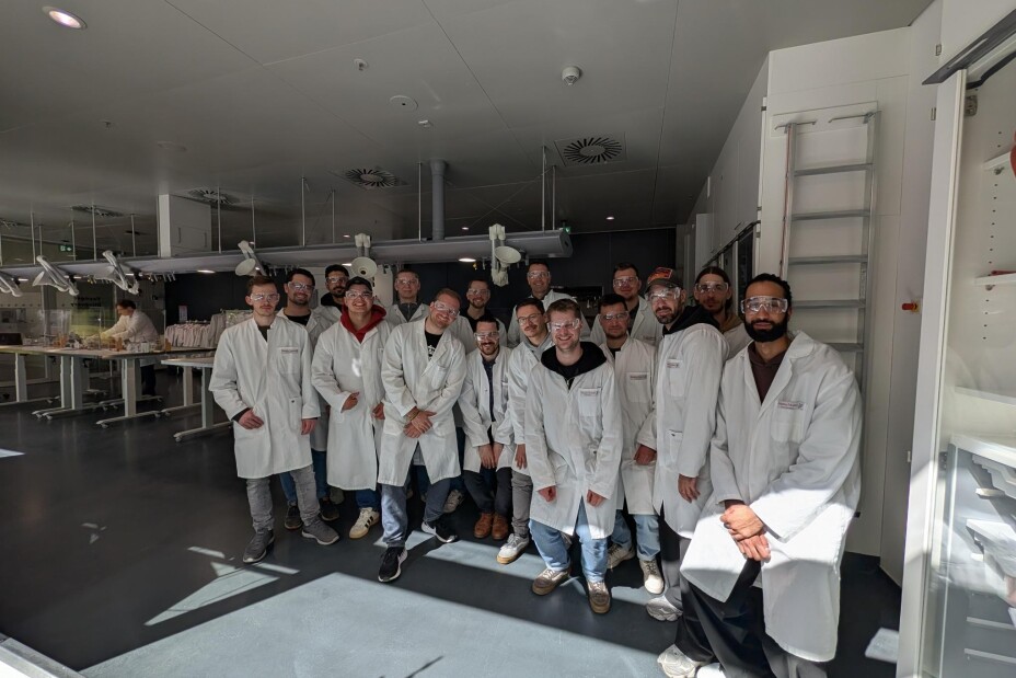 Bild © Ungethüm / RDF Nürnberg Gruppenbild der Klasse MTV1 im Zukunftsmuseum, Bild © Ungethüm / RDF Nürnberg