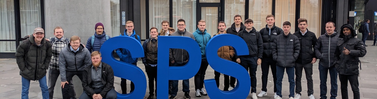 Bild der Klasse MTV auf der SPS Messe in Nürnberg, Bild © Jochen Schneider / RDF Nürnberg