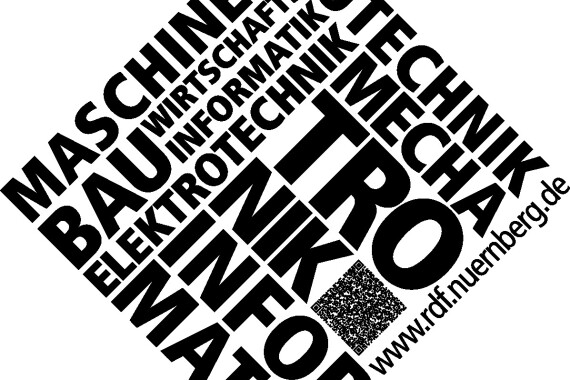 RDF Logo als Würfel