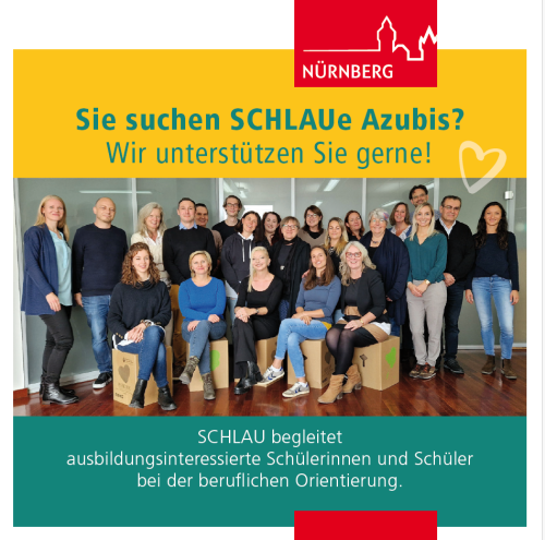 Titelbild für den Betriebe Flyer von SCHLAU