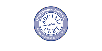© Social Cert AZAV Logo von Social Cert AZAV Zertifizierung