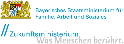 Logo des Bayerischen Staatsministeriums für Familie, Arbeit und Soziales