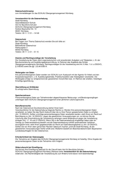 Datenschutzhinweise