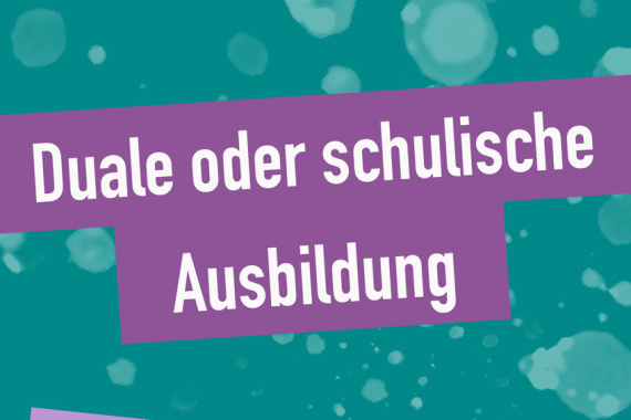 Grafik: Duale oder schulische Ausbildung - Was passt zu mir?