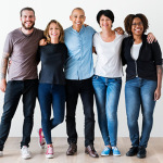 Logokachel Pflegepreis, Beispielbild Pflegeteam