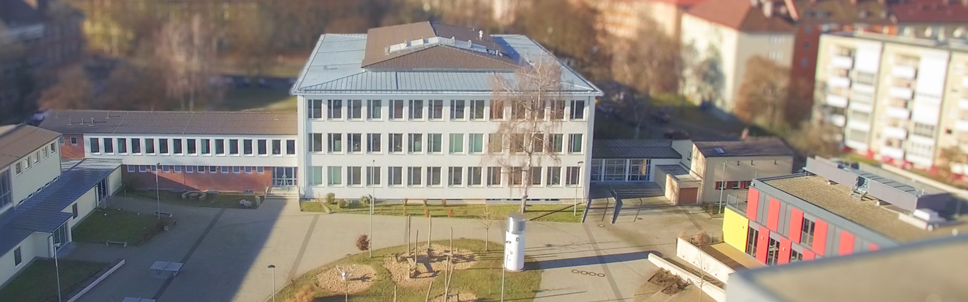 Blick auf das Sigena-Gymnasium