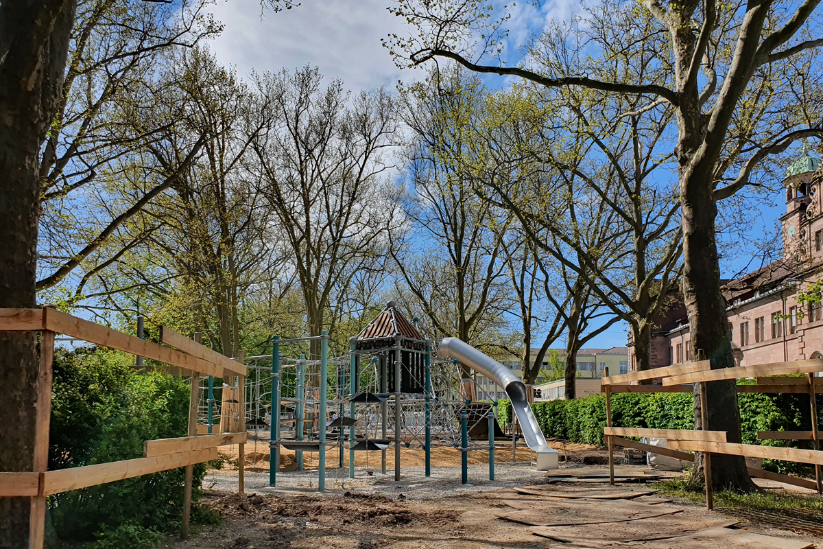 Sanierung der Grünanlage in der Prof.ErnstNathanStraße abgeschlossen Servicebetrieb